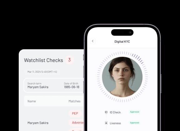 KYC, KYB & AML Screening